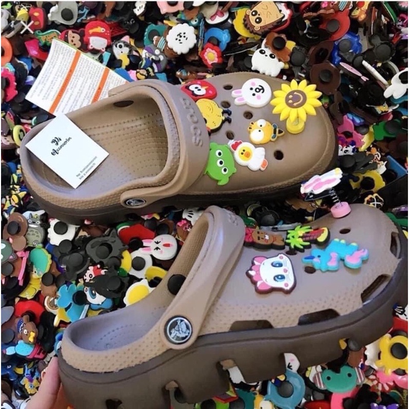 DÉP CROSS Cá màu nâu Full Tag Cao Cấp Đẹp Nhất