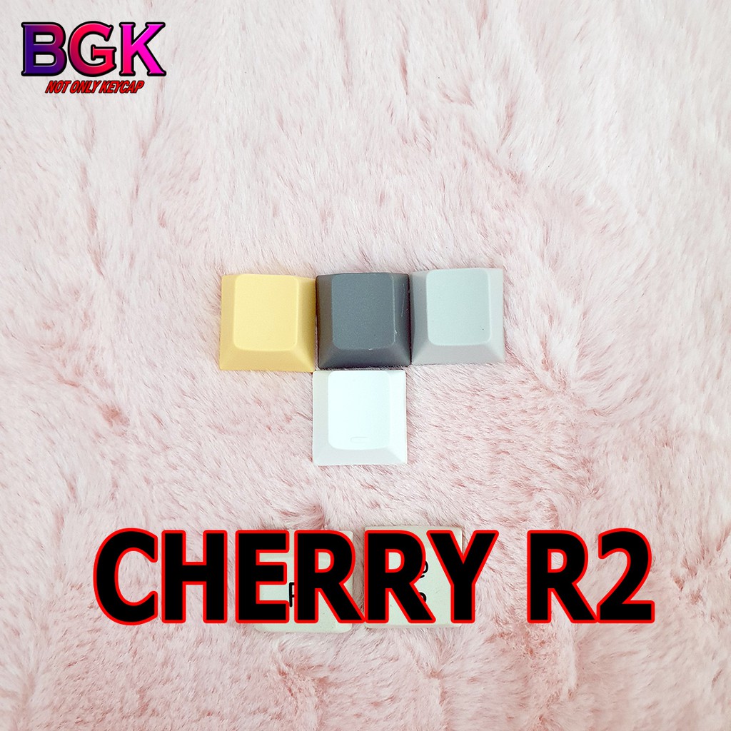 Keycap Lẻ 1U CHERRY Profile Blank trống Chất liệu PBT nhiều màu