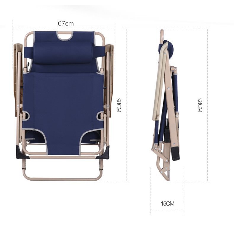 Ghế xếp Camen 62 cao cấp có chế độ giường_Re0255