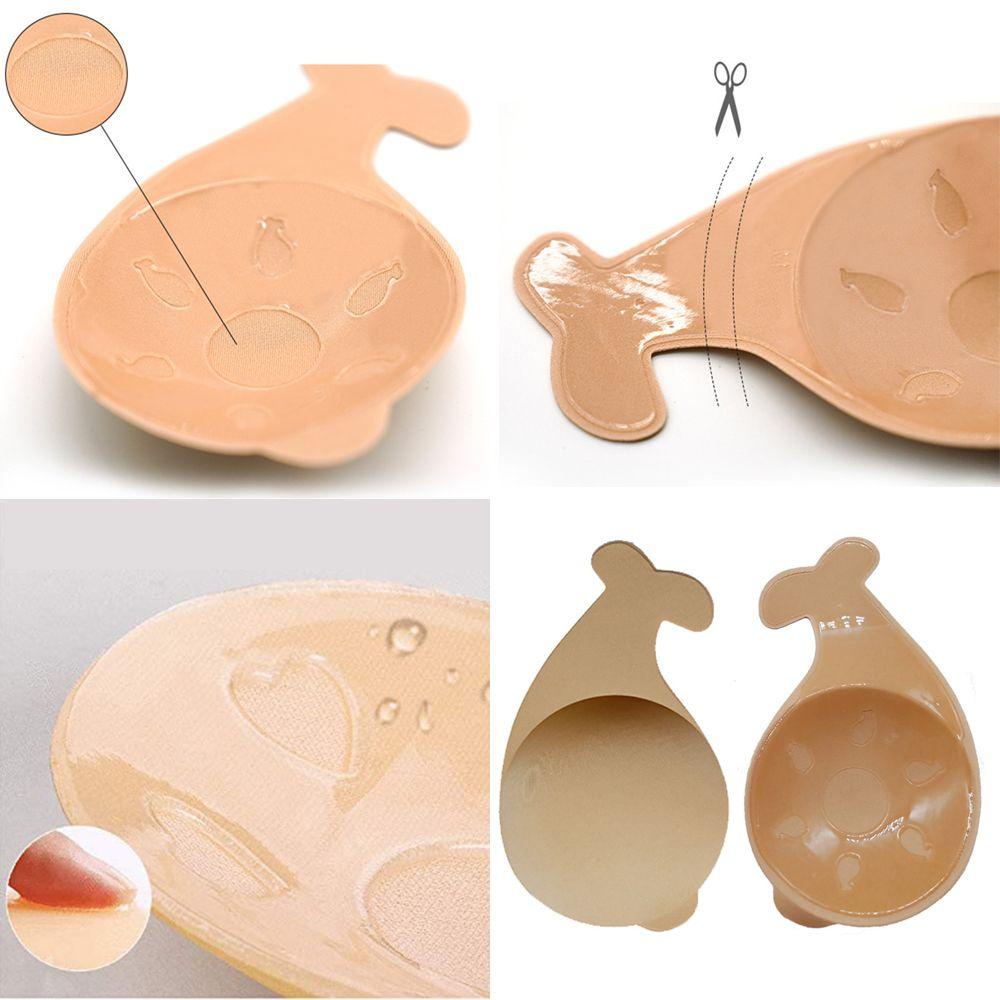 Upstopvn Miếng Dán Nâng Ngực / Ngực / Ngực / Lưng Hình Cá Heo Cho Nữ Trong Tiệc Cưới