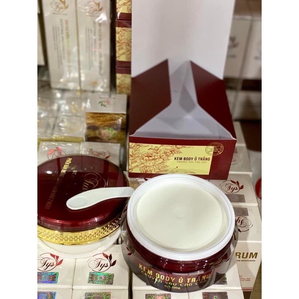 Kem Body Ủ Cốt Bạch TYS trắng cấp tốc cho da đen lỳ, chai sạm