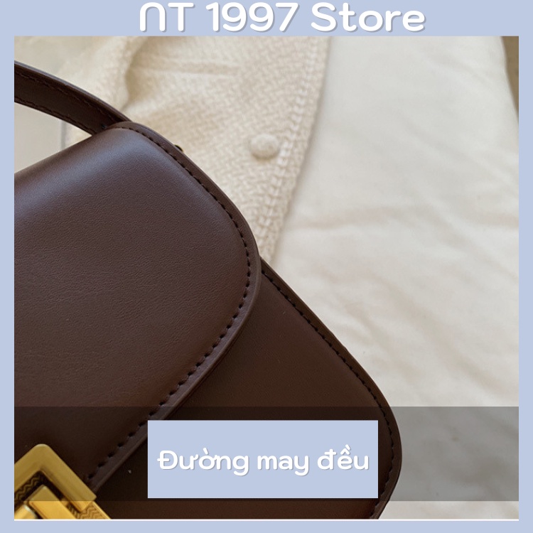 Túi sách nữ da thời trang đeo chéo kẹp nách phong cách hàn quốc NT39