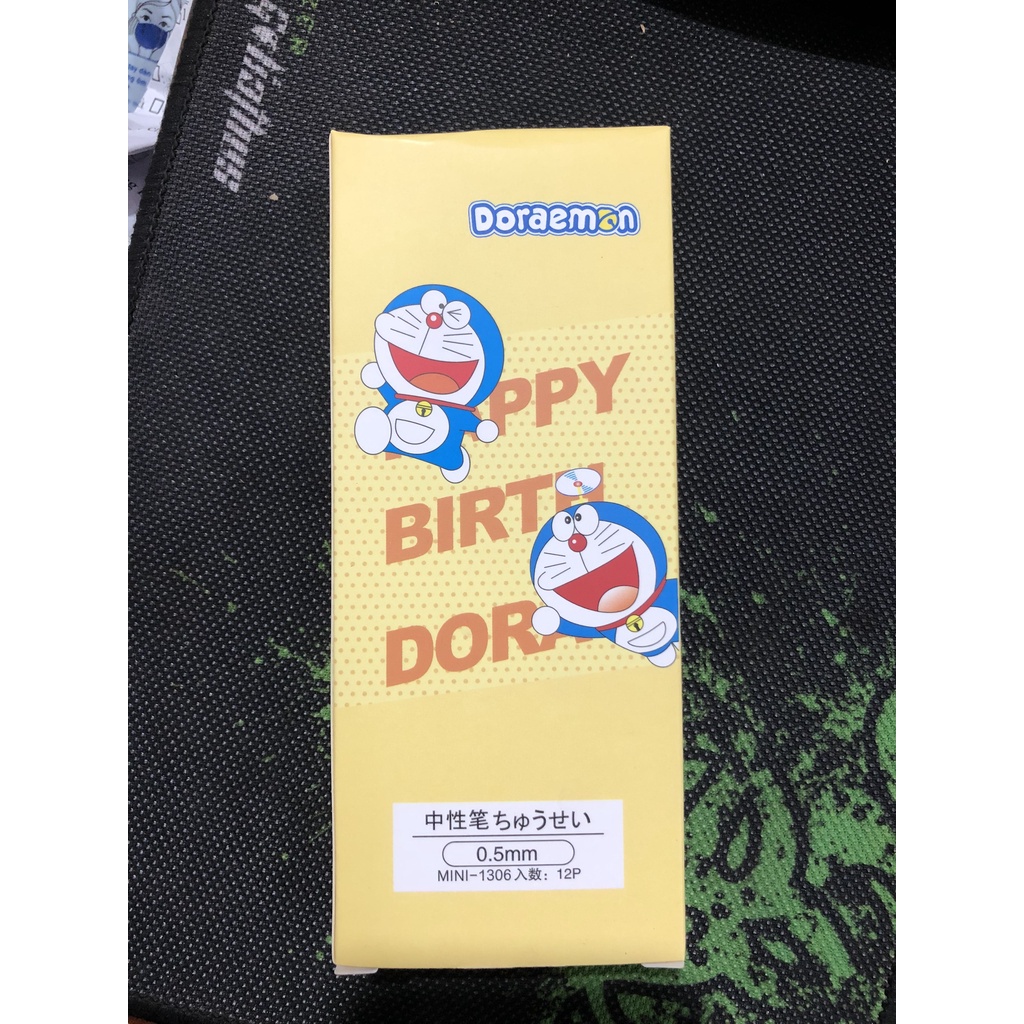 Bút Bi Nước Xóa Được Doraemon Mini - 1306 (12 Cái)