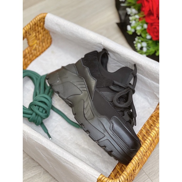 Giày thể thao sneaker hai dây đế độn fullbox hàng quảng châu cao cấp