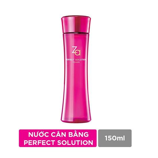 Nước cân bằng giúp da căng mịn và săn chắc Za Perfect Solution Toner 150ml