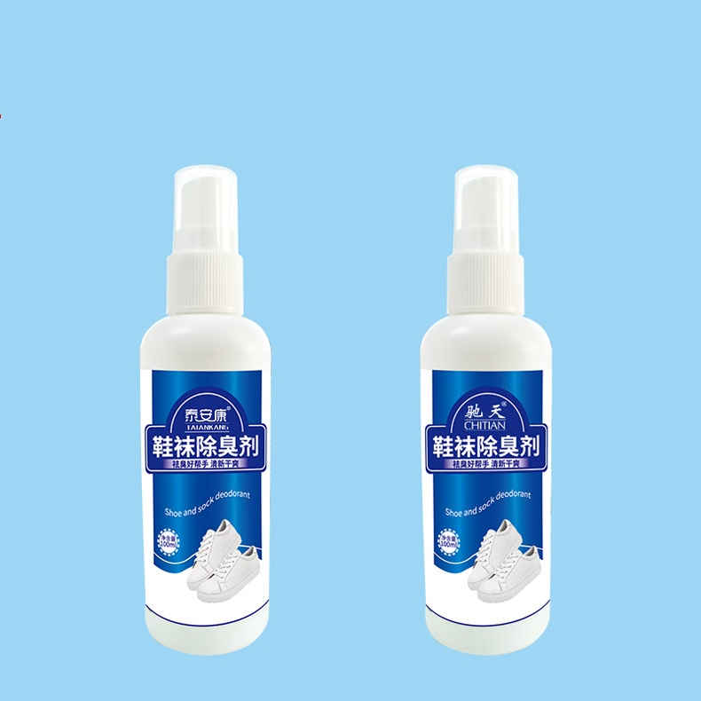 Combo 2 Chai xịt khử mùi giày 100ml chống nấm mốc diệt vi khuẩn nhỏ gọn giá cực rẻ