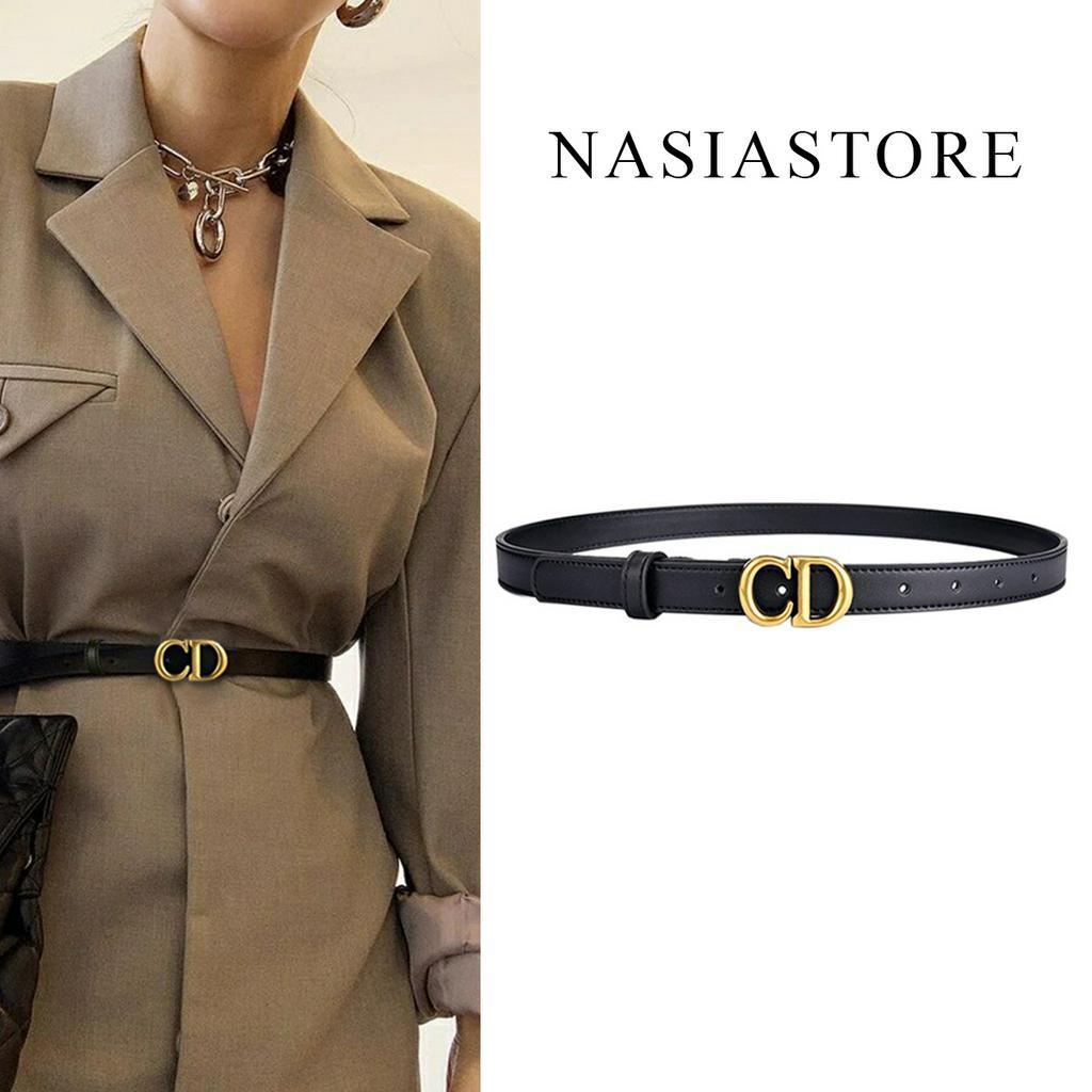 Đai váy nữ nhỏ 2cm Nasiatore - Thắt lưng nữ bản nhỏ nịt áo váy hàng cao cấp - Đai thắt áoTLSU14