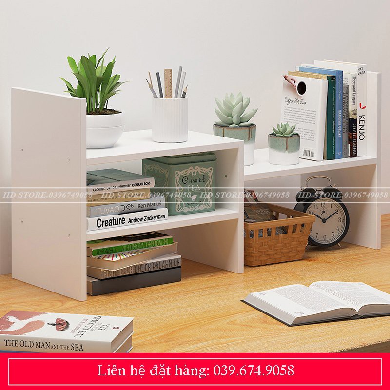 ✨KỆ SÁCH ĐỂ BÀN LÀM VIỆC - LẮP GHÉP - MẪU 03 NEW