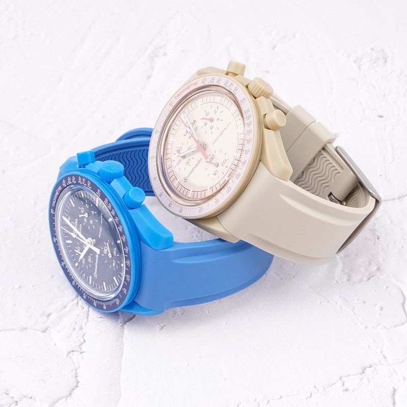 Dây Đeo Cao Su 20mm Cho Omega X Swatch Cobranded MoonSwatch