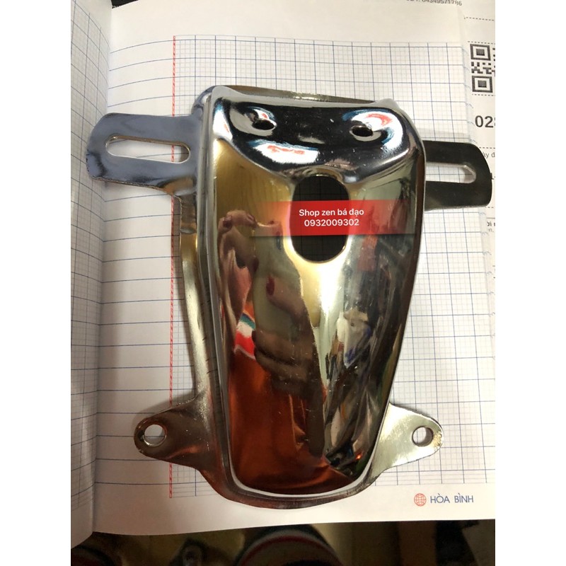Cóc đèn lái 67 inox