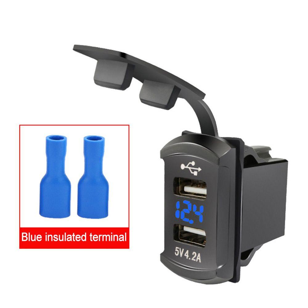 Tẩu Sạc Cổng USB Kép 12V 24V Cho Xe Hơi