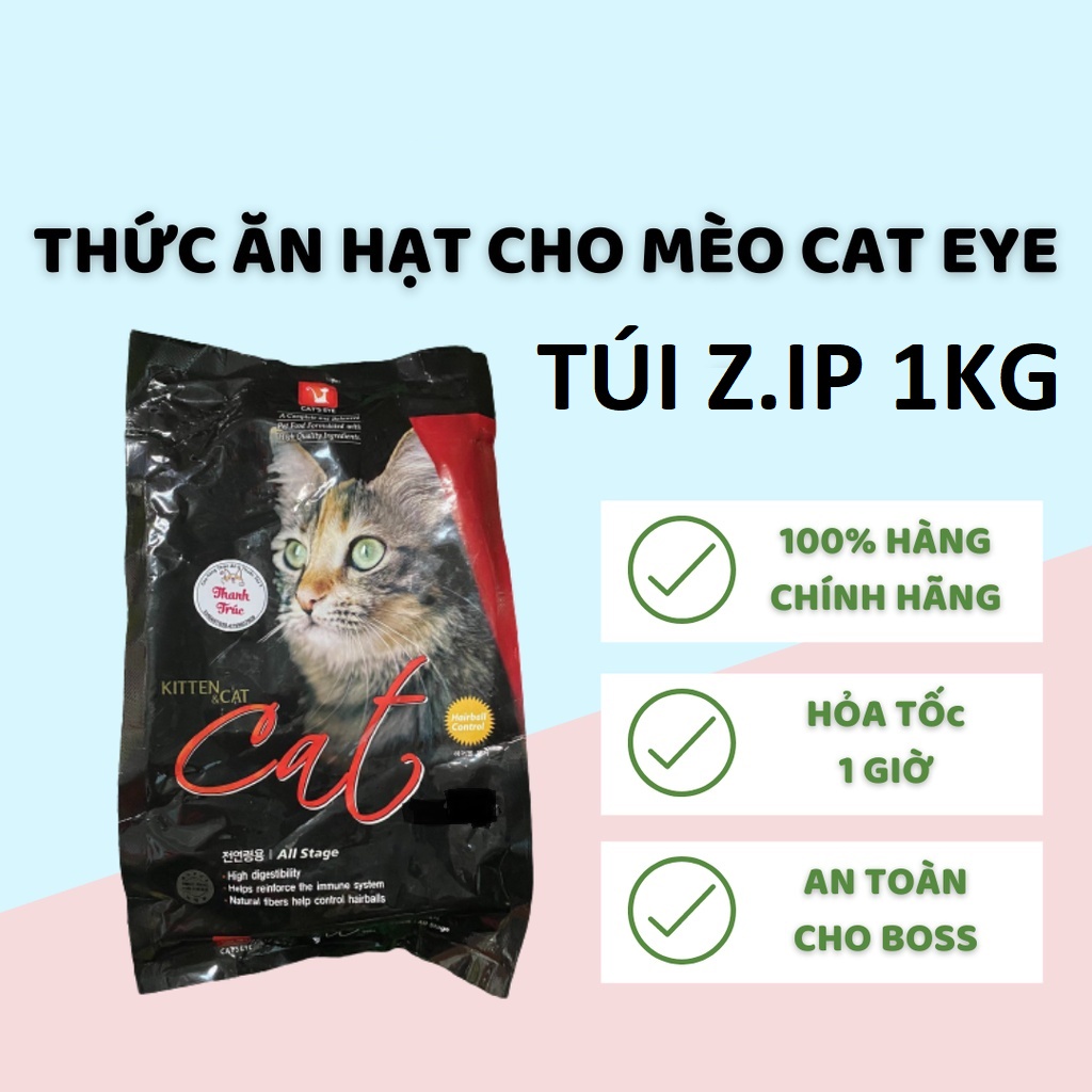 Thức ăn hạt cho mèo cAt eye túi nhỏ