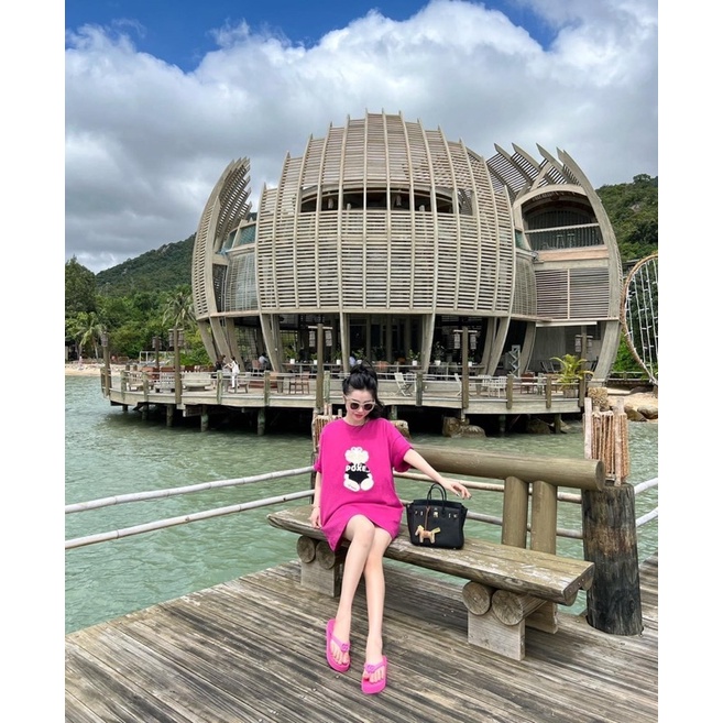 ÁO HỒNG SEN IN HOẠT HÌNH (TH)