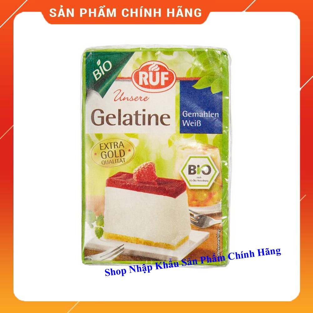 BỘT GELATINE HỮU CƠ ĐỨC LÀM THẠCH/PUDDING
