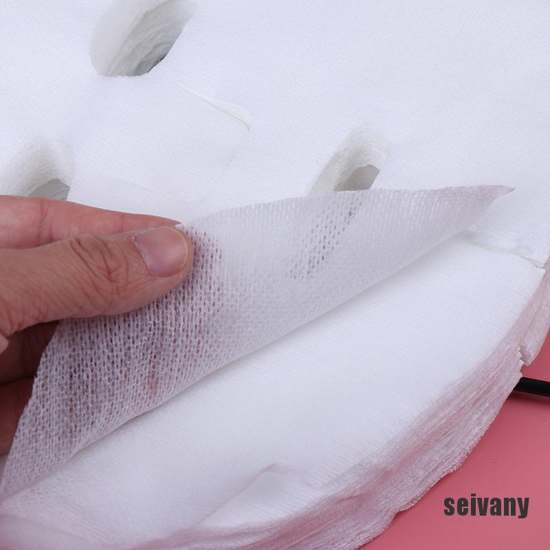 (Hàng Mới Về) Set 100 Mặt Nạ Giấy Cotton Không Dệt Dùng Một Lần Diy | BigBuy360 - bigbuy360.vn