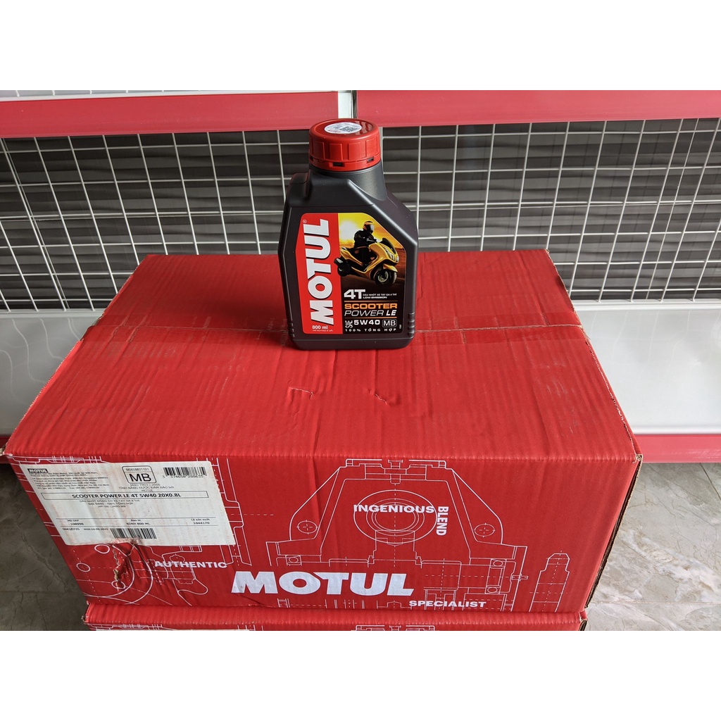 Motul Scooter Power LE 5W40 0.8L nhớt tổng hợp
