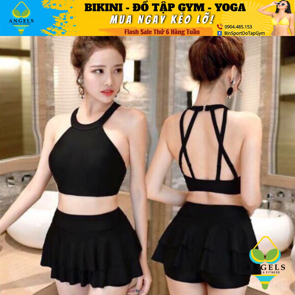 Bikini,Bộ Đồ Bơi Hai Mảnh Quần Váy ,Có 3 Màu, Ảnh thật 100% BHV020 | BigBuy360 - bigbuy360.vn