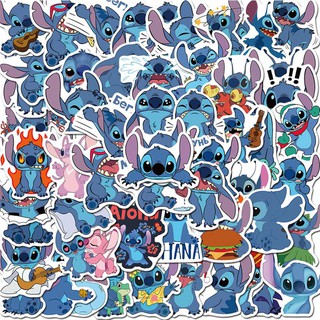 Sticker / Hình dán Hoạt Hình doodle stitch (Combo 10-50 sticker khác nhau)