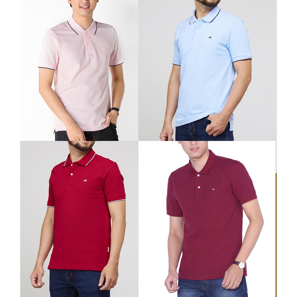 Áo Thun Polo Nam Cổ Trụ Co Giãn 4 Chiều Dáng Rộng, Áo Thun Cá Sấu Cặp