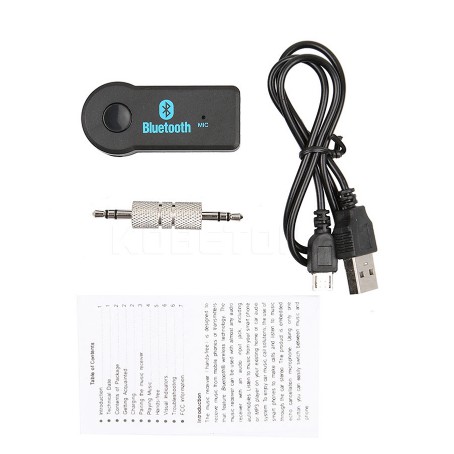 Đầu Bluetooth Chuyển Đổi Stereo Sang Audio USB dùng cho xe hơi ôtô giắc 3.5 điện thoại rảnh tay cho iphone ipad android