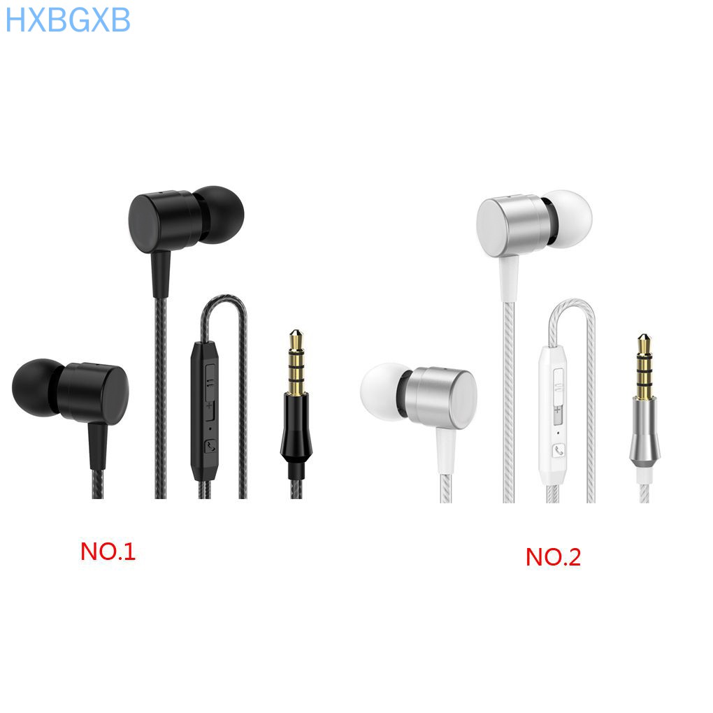 Tai Nghe Nhét Tai Jack 3.5mm Bass Trầm Có Micro Tiện Dụng