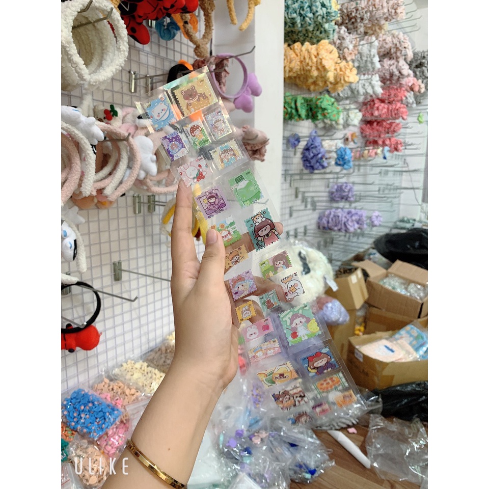 Hộp Sticker hình con Tem - shop Liam