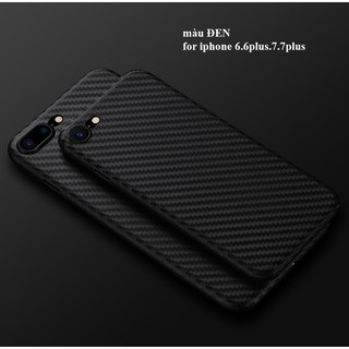 Ốp lưng vân carbon cao cấp sang trọng cho iPhone 6/6plus/7/7plus/8/8plus