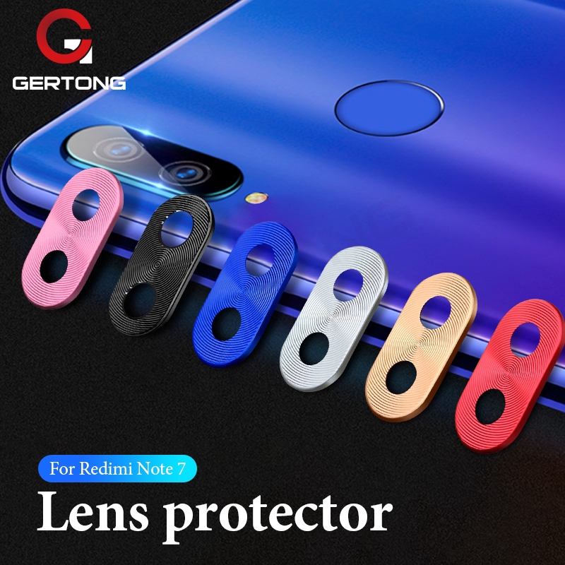 Ốp kim loại bảo vệ ống kính camera sau điện thoại Xiaomi Mi9 SE Redmi7 Note 7 K20 Pro