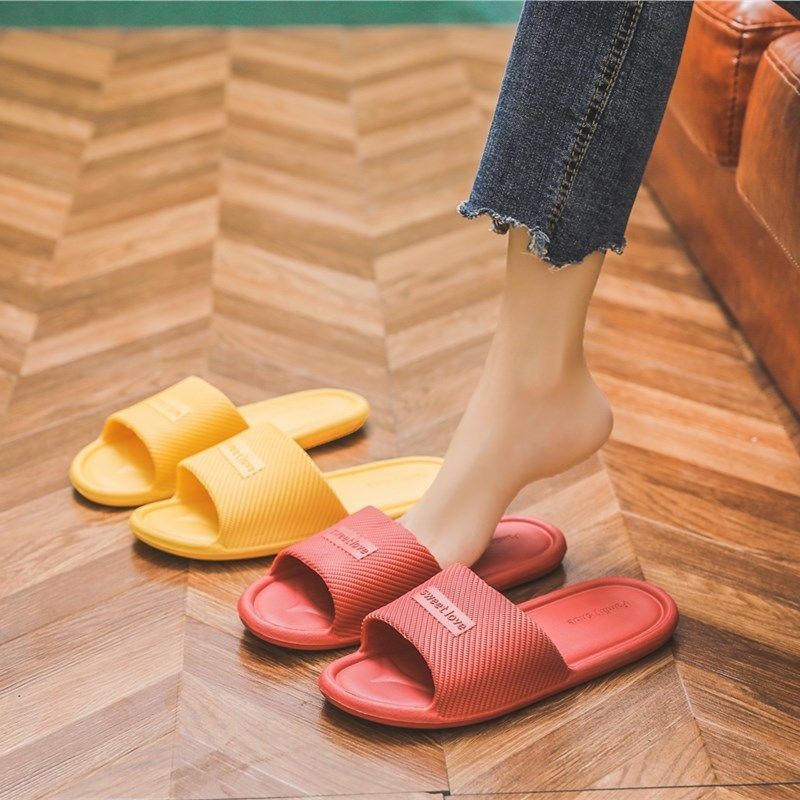 Dép Đi Trong Nhà Đế Xốp Mềm Nhẹ Chống Trượt Thoải Mái Bốn Mùa Cho Nam Và Nữ