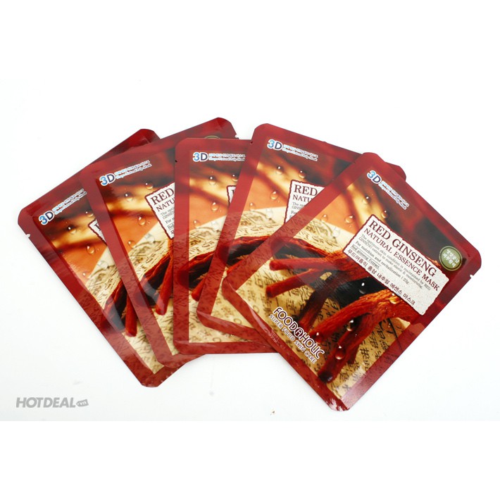 Mặt nạ 3D  hồng sâm  Hàn Quốc RED GINSENG