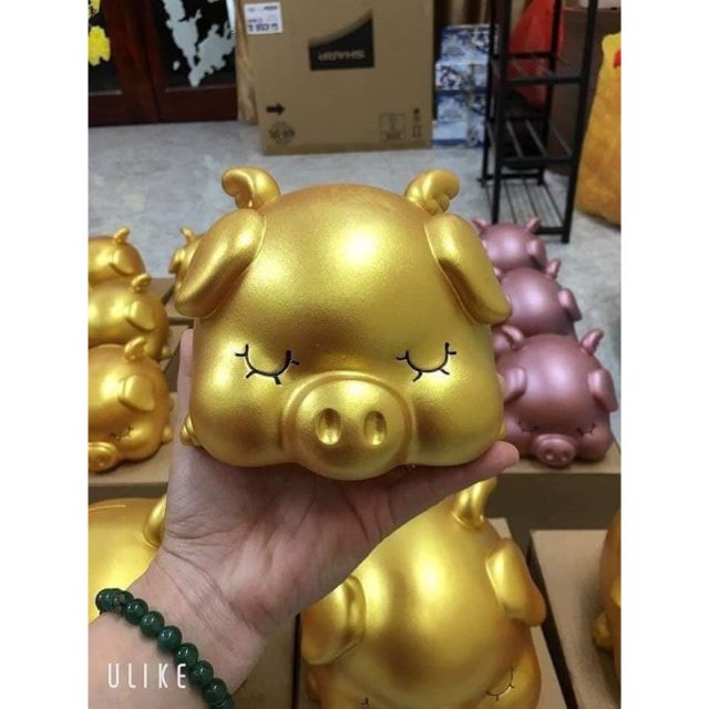 Lợn đất tiết kiệm xinh cute, lợn đút tiền tiết kiệm xinh xắn
