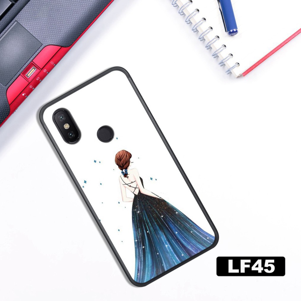 ỐP LƯNG XIAOMI MI A2/MI 6X - MI A2 LITE/MI 6 PRO IN HÌNH PHÍA SAU MỘT CÔ GÁI CHẤT LƯỢNG