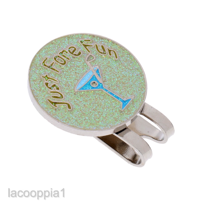 [Lacooppia1] Kẹp Nón Chơi Golf Mini Bằng Hợp Kim Có Nam Châm Đánh Dấu Kiểu Khác Nhau