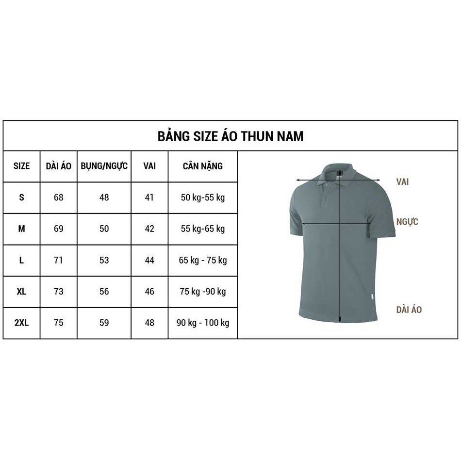 ÁO THUN NAM CỔ TÀU 100% COTTON GIẢM GIÁ SIÊU RẺ