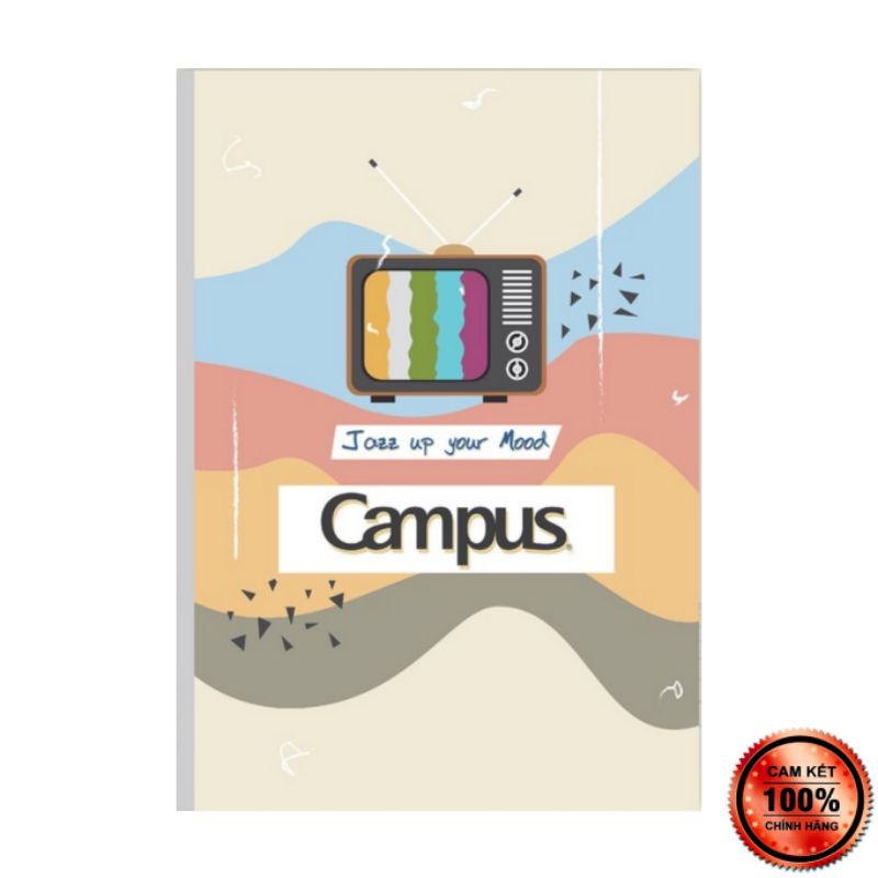 Vở kẻ ngang có chấm 120 trang Mode &amp; Kool CAMPUS Cưng xỉu