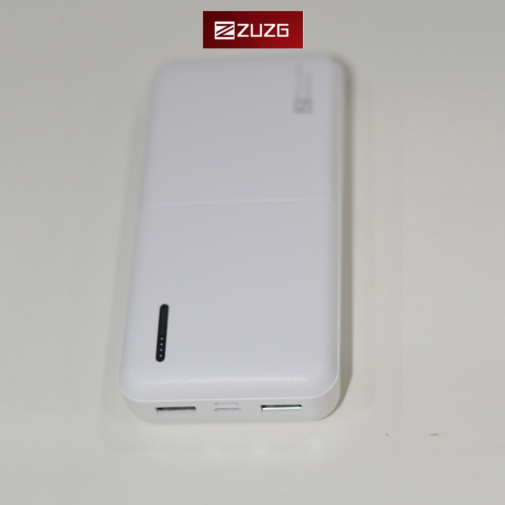 Sạc dự phòng ZUZG 20000mAH tích hợp sạc nhanh J02- Hàng chính hãng