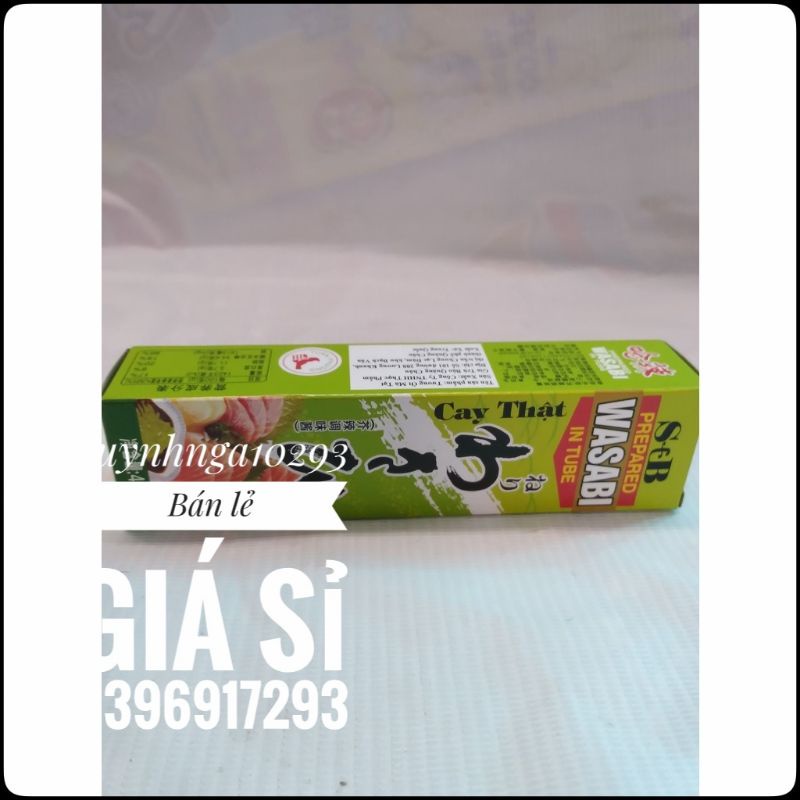 Wasabi SB Xanh Mù Tạt 43g ( Tuýp )