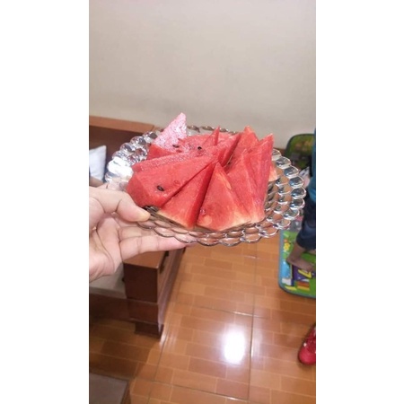 Đĩa thủy tinh sâu lòng Coca Cola 22cm