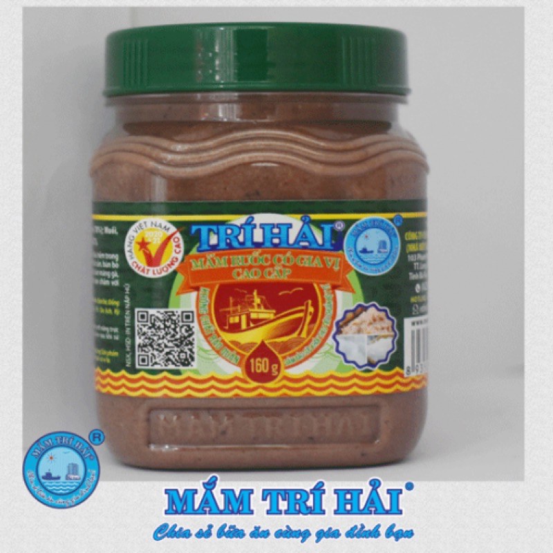 Mắm ruốc Trí Hải loại ngon Hủ 160g