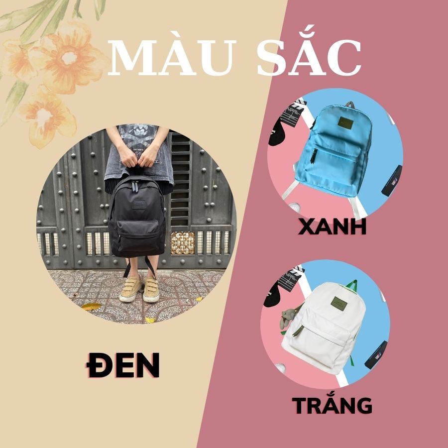 Balo học sinh vải cao cấp chống thấm nước ZAKOMI