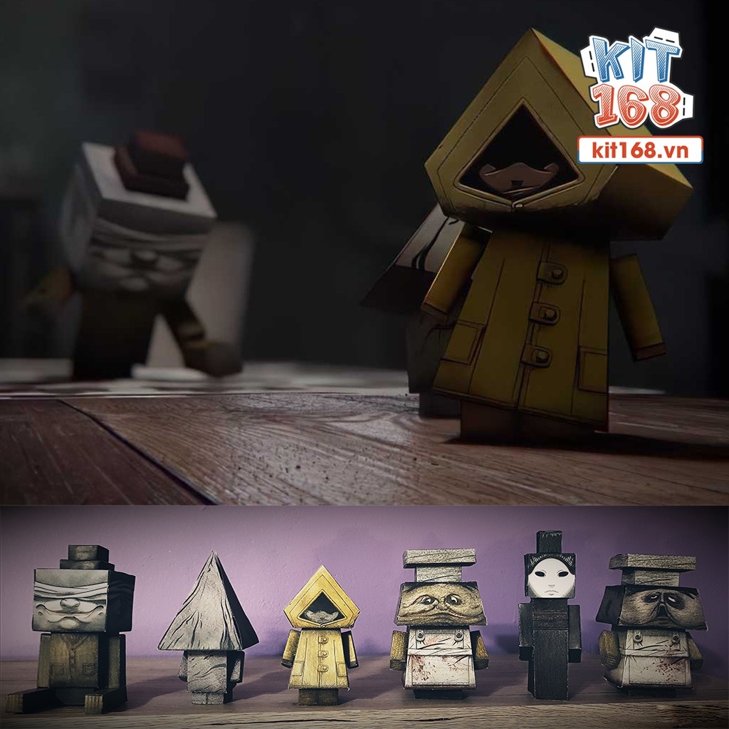 Mô hình giấy Anime Game Little Nightmares