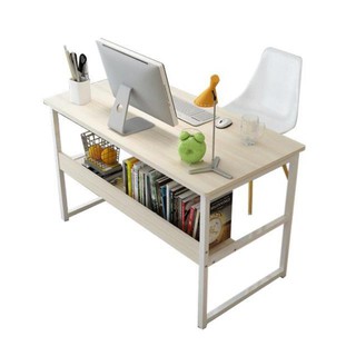 Bàn học - Bàn học đẹp có giá sách 80x40x73cm phù hợp với mọi lứa tuổi