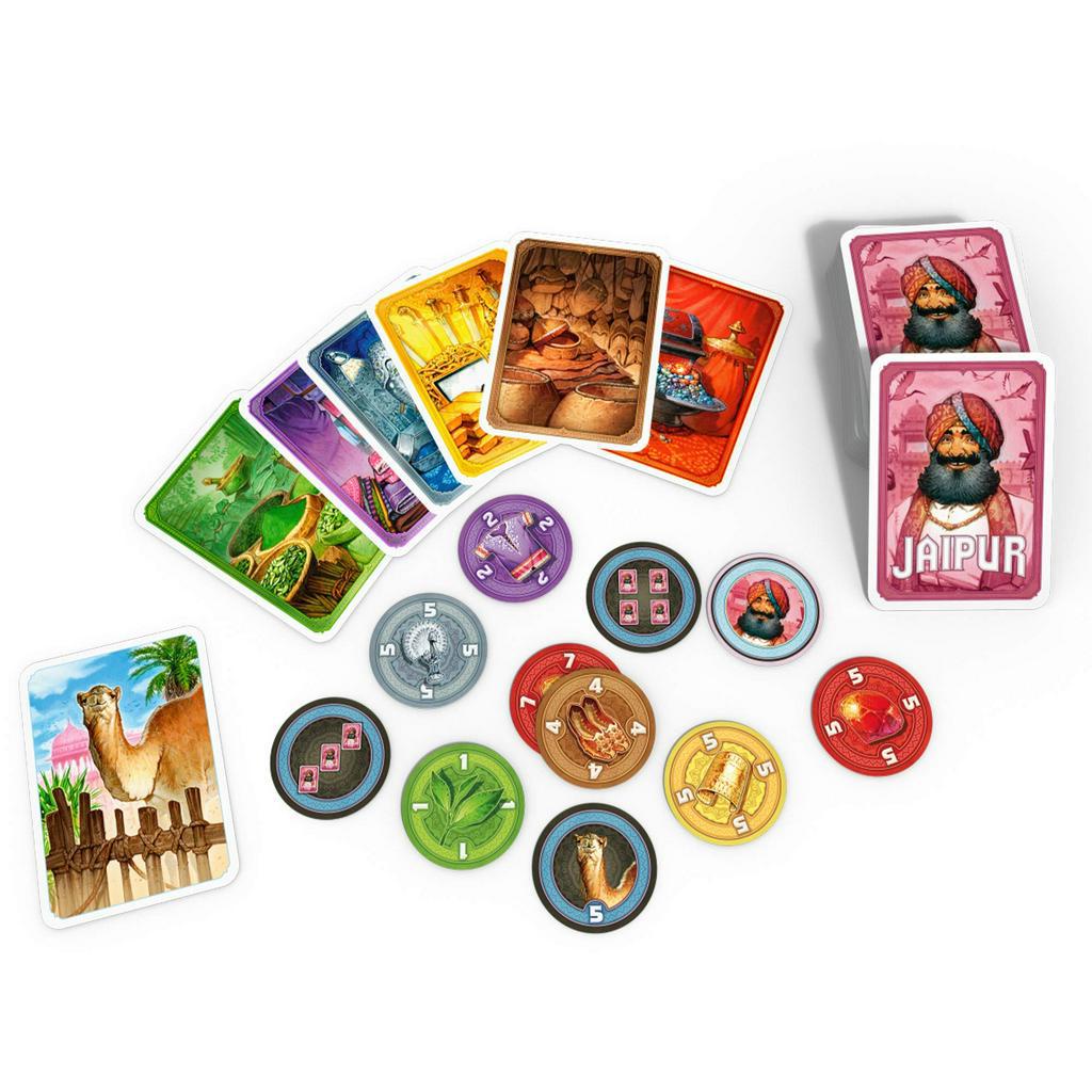 BỘ TRÒ CHƠI BOARD GAME JAIPUR CHO GIA ĐÌNH BẠN BÈ THỂ LOẠI KINH DOANH