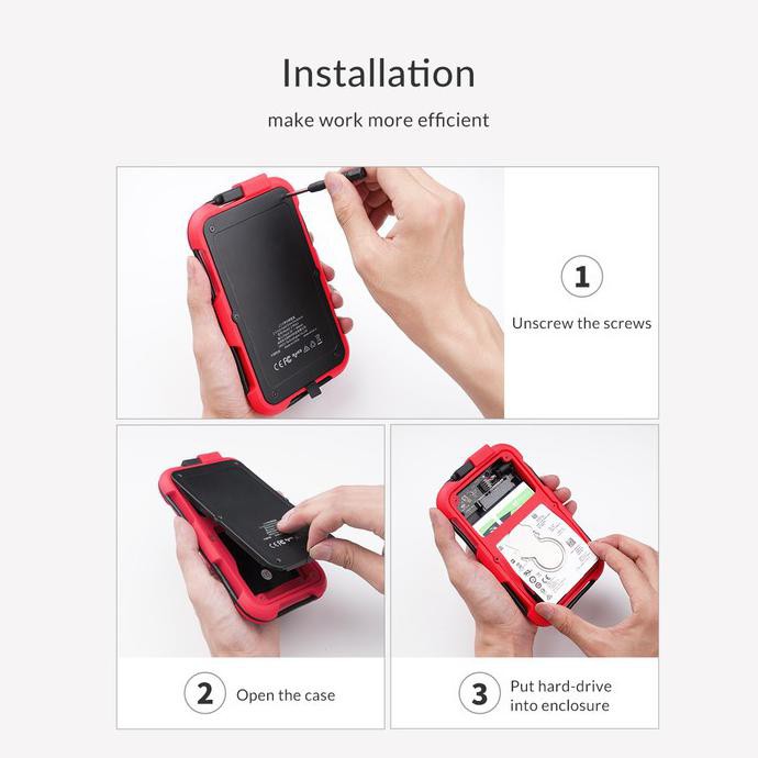 Hộp Đựng Ổ Cứng Orico 2.5 "Sata Usb 3.0 Hdd 2769u3 | BigBuy360 - bigbuy360.vn