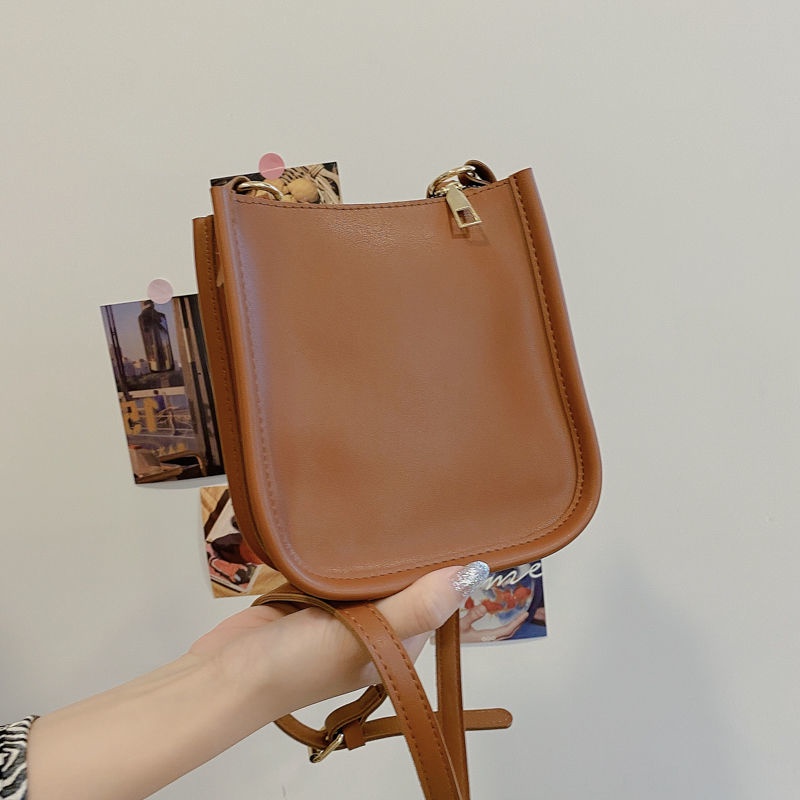 Túi đeo chéo hộp vuông túi đeo vai nữ túi kẹp nách