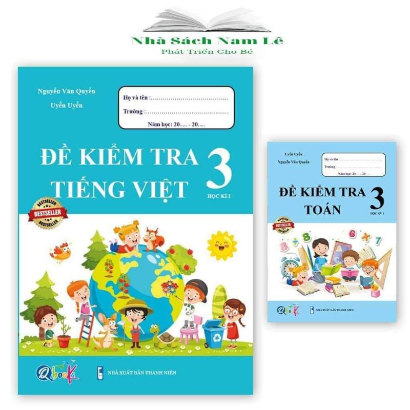 Sách - Đề Kiểm Tra Toán Và Tiếng Việt Lớp 3 - Học Kỳ 1