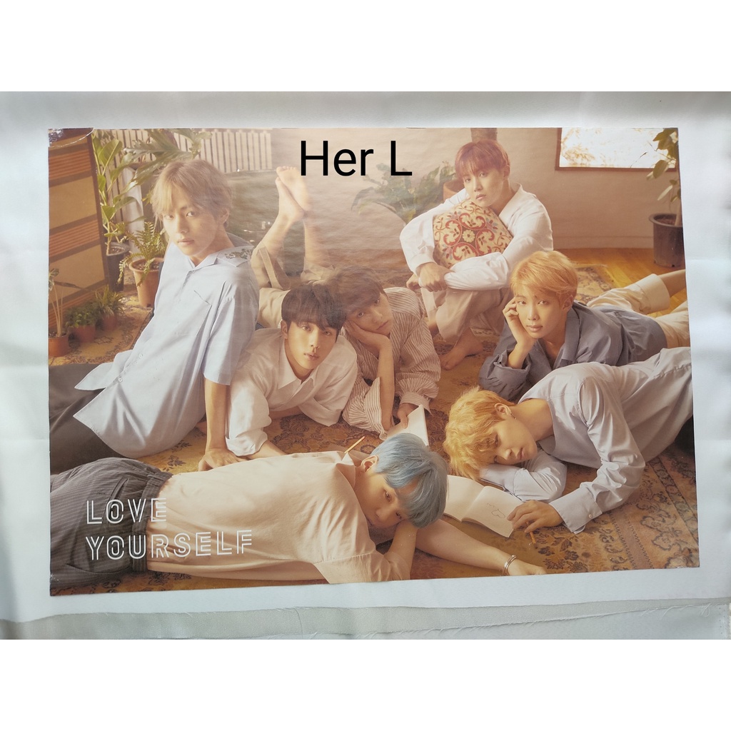 [CÓ SẴN] POSTER Chính hãng BTS Love Yourself LYS HER, TEAR, ANSWER, MAP OF THE SOUL PERSONA & 7, YNWA, BE