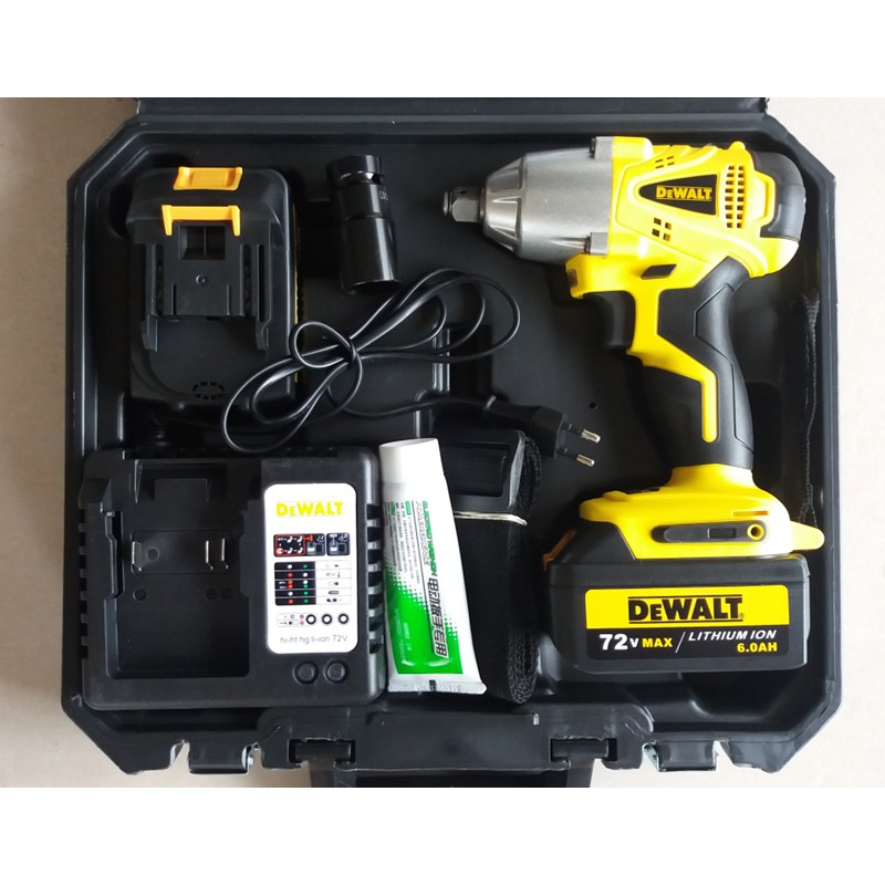 Máy vặn bu lông dùng pin DEWALT 72V