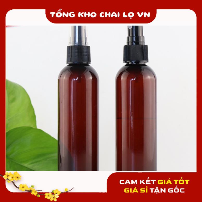 Chai Xịt Phun Sương ❤ SIÊU RẺ ❤ Chai trong xịt phun sương 150ml,200ml,250ml chiết mỹ phẩm , phụ kiện du lịch