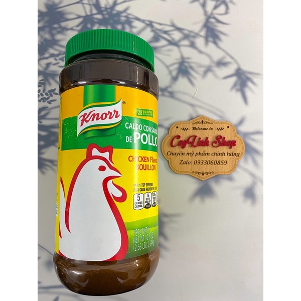 Hạt Nêm Knorr Mỹ Pollo Vị Gà 1.14kg, KHÔNG HÓA CHẤT